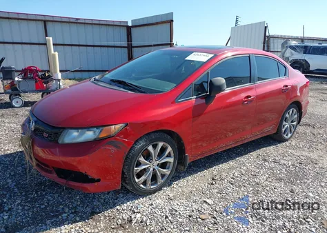 2012 Honda Civic Si из США, поврежденный, VIN 2HGFB6E58CH705142